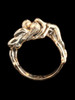 Kiss Ring - 14k Gold