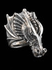 Valor Dragon Ring - Silver