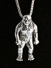 Bigfoot Pendant - Silver