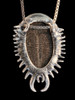Colossal Spiked Trilobite Pendant in Silver