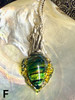 Iridescent Cuttlefish Pendant - Silver