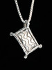 Arabian Nights - Magic Carpet Charm - Silver