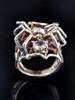 Large Spider Ring with Gemstone