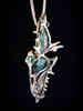 Abyss Opal Pendant One of A Kind in Silver