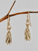 14k Gold Bat Briolette Earrings
