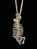 Phantom Angler Fish Skeleton - Silver