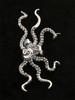 Octopus Ear Cuff - Silver