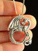 Avalon Dragon Pendant - Sterling Silver