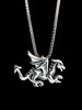 Silver Welsh Dragon Charm