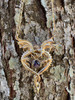 Dragon Heart Pendant with Tanzanite - 14K gold