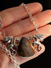 Pietersite Fire Storm Dragon Neckpiece - Silver Pietersite Fire Storm Dragon Neckpiece - Silver