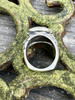 Dracula Vampire Bat Ring - Silver