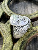 Dracula Vampire Bat Ring - Silver