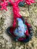 Original Wax Carving of Primeval Forest Tree Pendant #21 Australian Boulder Opal - Silver