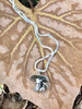 Tiny Mushroom Charm - Silver