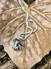 Tiny Mushroom Charm - Silver