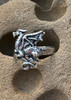 Classic Celtic Dragon Ring Silver