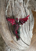 Moldavite Scepter Dragon Pendant - Wax