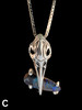 Raven Skull with Australian Boulder Opal - Option C