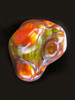 Vesuvius - 12 Carat Arizona Fire Agate carved by Rysard Krukowski.