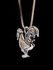 Rooster Charm - Silver