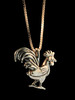 Rooster Charm - Silver