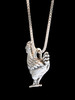 Hen Charm - Silver