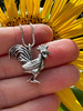Rooster Charm - Silver