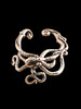 Octopus Ear Hoop - Silver