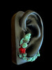 Rose Tendril Ear Hoop - Wax