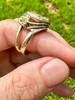 Green Grotto Sentry Dragon Ring - 14K gold Green Grotto Sentry Dragon Ring - 14K gold