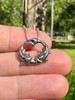 Koi Love Charm - Silver