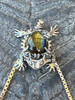 Horned Lizard with Labradorite - Silver Horned Lizard with Labradorite - Silver