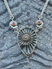 Pyritized Ammonite Neckpiece - Silver