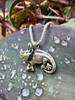 Axolotl Charm - Sterling Silver