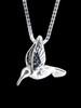 Hummingbird Charm in Silver