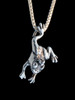 Enchanted Frog Charm - Silver