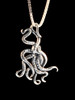 Octopus Charm - Silver