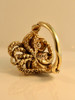 Gold Octopus Ring with .25 ct. Diamond - 14k Gold