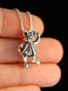 Three Little Pigs -  Stepping Out Pig Charm - Silver