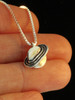 Celestial - Saturn Charm - silver