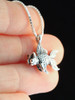 Small Catfish Charm in Silver