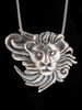 Wind Lion Pendant - Silver