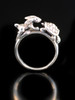 Hare and Tortoise Ring - Silver