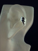 Basic Ear Cuff Chevron - Silver