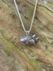 Puffer Fish Charm - Silver