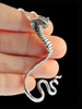 Snake Cobra Pendant in Silver