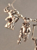 Circus Charm Holder Collection - Silver