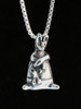 Kanga and Rio Charm - Sterling Silver