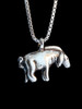 Eeyore Charm - Sterling Silver